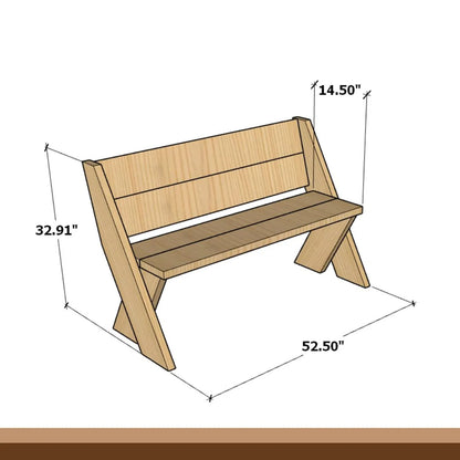 Cedar Leopold Bench Plans