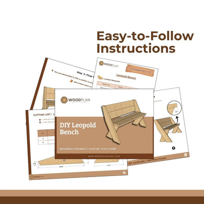Cedar Leopold Bench Plans